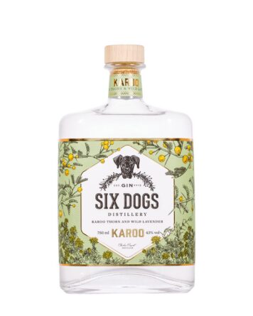Six Dogs Karoo Gin 70cl