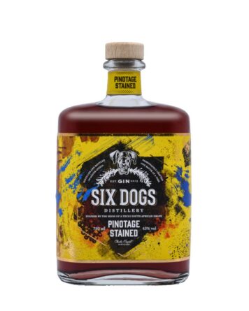 Six Dogs Pinotage Stained Gin 70cl