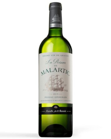 La Réserve de Malartic Blanc 2019 - Pessac-Léognan Blanc kvaliteetne Prantsusmaa valge vein